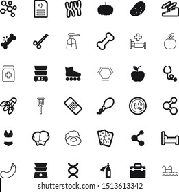 health vector icon set such as: color, cream, fertility, disease, drug, stairway, decoration, skin, plaster, metal, thanksgiving, skates, prescription, medicament, breakfast, pumpkin, nobody, hands