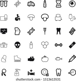 health vector icon set such as: round, adhesive, figure, fun, texture, vaccination, doctors, procreation, strength, o2, web, honey, strong, pain, skipping, chemistry, treatment, shoe, sea, yellow