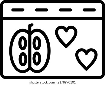 Health Vector Line Icon Design