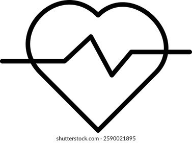 Health Vector Line Icon Design