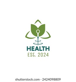 Health - vector logo concept illustration. Human vector logo.