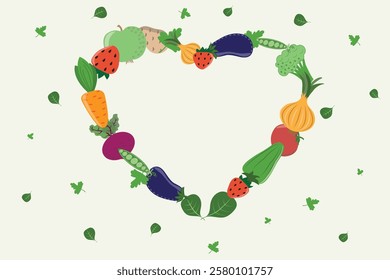 Health, vegetables, heart of vegetables, diet, fruits