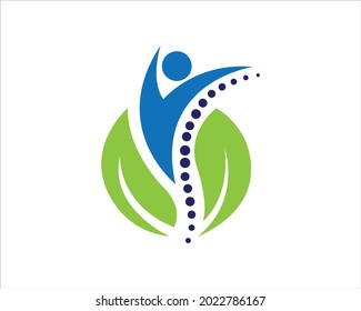 Vector de la plantilla de diseño del logotipo de salud y bienestar.