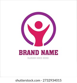Health and Wellness Logo design vector
