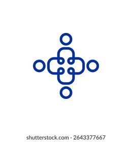 Health Wellness Symbol Logo Vitality Medical Care