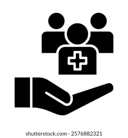 Healthcare Advocacy Icon Element For Design