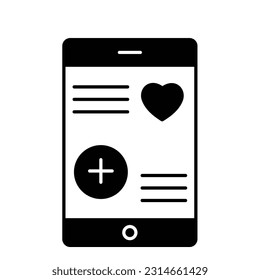 Healthcare application Vector Icon  easily modify

