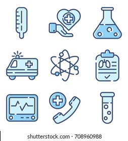 Healthcare Color Icon Set 2