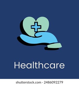 healthcare colored icon vector design good for web or mobile app