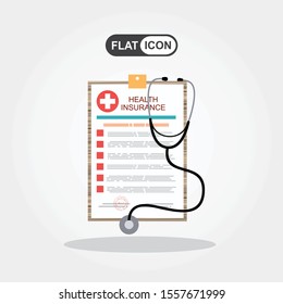 Healthcare concept. Vector illustration flat design style