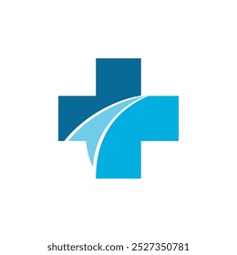 Healthcare Cross Logo Template Illustration Design