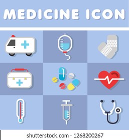 Healthcare Doctor Icons Vector-Illustration