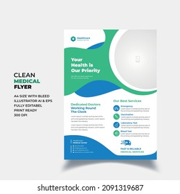 Healthcare Flyer Design Template medical flyer design