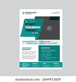 Healthcare Flyer Template Start Your Journey to Better Health with Dedicated Doctors