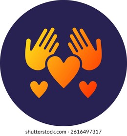 Healthcare Glyph Circle Gradient Icon