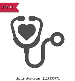 Healthcare, Health Care, Cardiology Icon. Professional, pixel perfect icon, EPS 10 format.