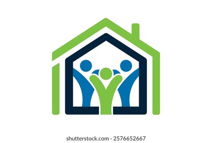 healthcare home medical logo illustration vector icon House real estate logo vector