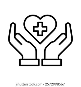 Healthcare Icon Element For Design