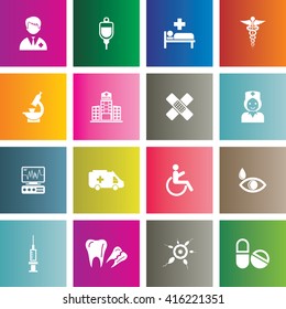 Healthcare icon Set