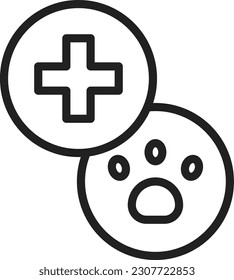 Healthcare icon vector image. Suitable for mobile application web application and print media.