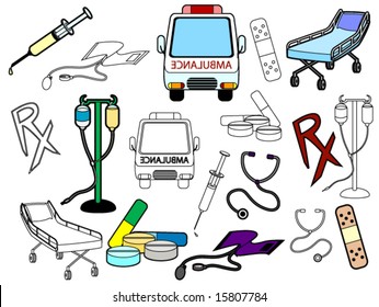 Healthcare Icons - Vector