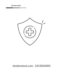 Healthcare Line Icon Vector Design.