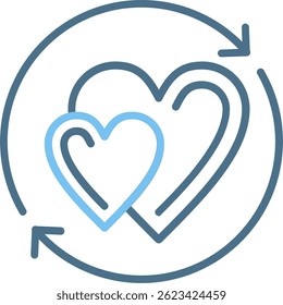 Healthcare Line Two Colour Icon