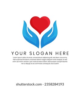 Healthcare Logo Design Concept on White Background