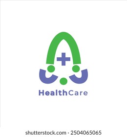 Healthcare Logo Modern Designs for Clinics and Hospitals Professional with the concept of health protection Creating a Visual Identity for Medical Practices