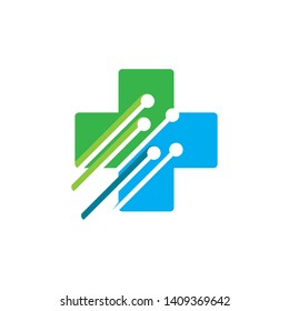 Healthcare logo vector a Medical pharmacy logo design template