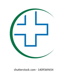 Healthcare logo vector a Medical pharmacy logo design template