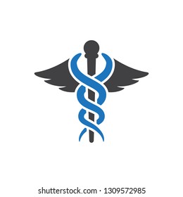 Healthcare & Medical - Caduceus Icon
