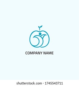 healthcare medical design logo vector icon