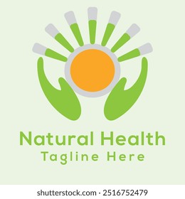 HealthCare, Medical, Hospital, Natural Care, Organic Pharmacy, Spa Care Logo