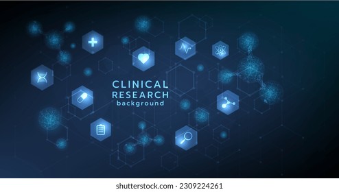 Healthcare and medical icon pattern innovation digital technology technology background. Medical, science and technology concepts. Abstract futuristic design. Vector illustration.