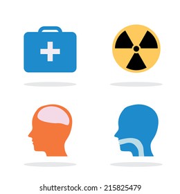 Healthcare and Medical icon set,vector design illustration