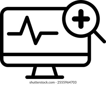 Healthcare and Medical Line Icons, Vector set of design templates and elements for Healthcare and Medicine in trendy linear style - Seamless patterns with linear icons related to Healthcare.