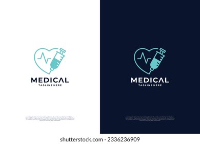 Healthcare Medical Logo design. Medicine and medical symbol.