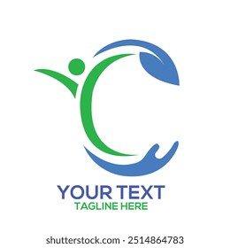 Healthcare medical logo vector art illustration