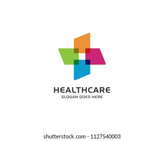 Healthcare Medical Logo Vector Design Template.