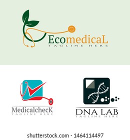 Healthcare and Medical pharmacy logo collection.- vector illustrator element