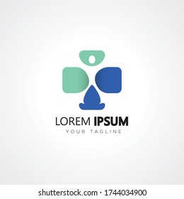 Healthcare Medical pharmacy logo design template. Best Logo Design Vector for your Business or Company.