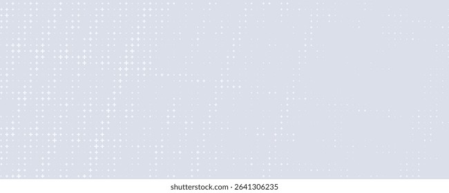Healthcare Medical Plus Pattern. Blue Mathematical Plus Symbols Pattern. Math Design Elements Background. Medical Tech Background. Vector Illustration.