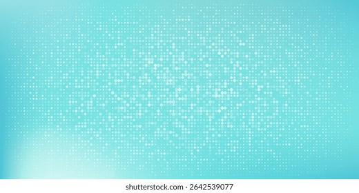 Healthcare Medical Plus Pattern. Blue Mathematical Plus Symbols Pattern. Math Design Elements Background. Medical Tech Background. Vector Illustration.