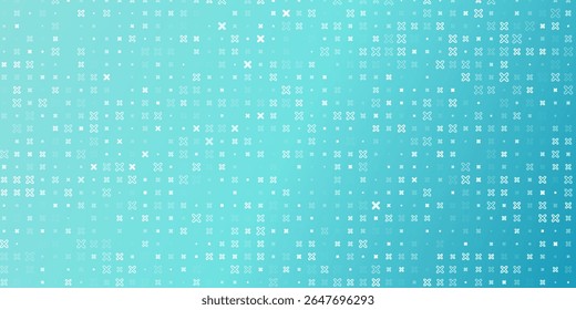 Padrão Médico Plus de Assistência Médica. Padrão Azul Matemático Mais Símbolos. Plano de Fundo de Elementos de Design de Matemática. Antecedentes da Tecnologia Médica. Ilustração de vetor.