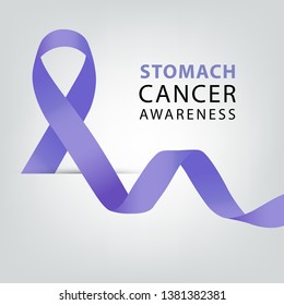 Stomach Cancer Awareness Month Periwinkle Color Stock Vector (Royalty ...