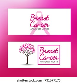 healthcare and medicine concept. pink breast cancer awareness ribbon vector illustration.