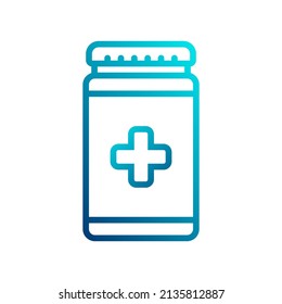 healthcare  medicine gradient icon image