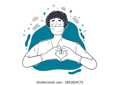 Healthcare, medicne, coronavirus protection concept