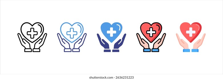 Healthcare Multi Style Icon Set
